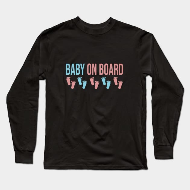 Baby board Long Sleeve T-Shirt by cypryanus